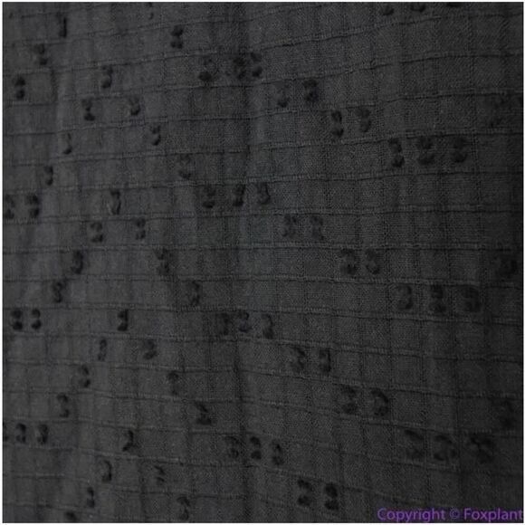 NEW Eloquii 100% cotton‎ black Textured Cotton Easy Day Dress, 20 - Picture 14 of 16
